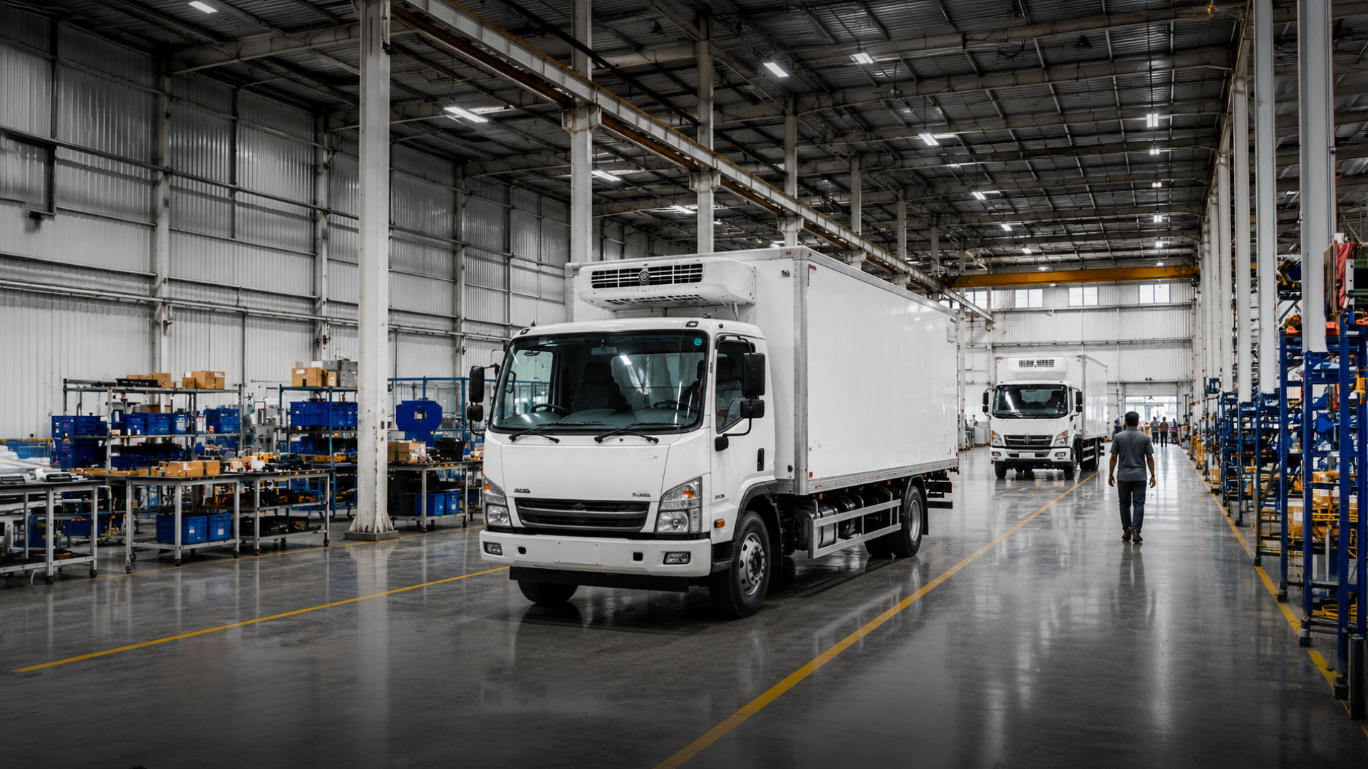 Refrigerated truck manufacturer in India building reefer trucks for commercial fleets